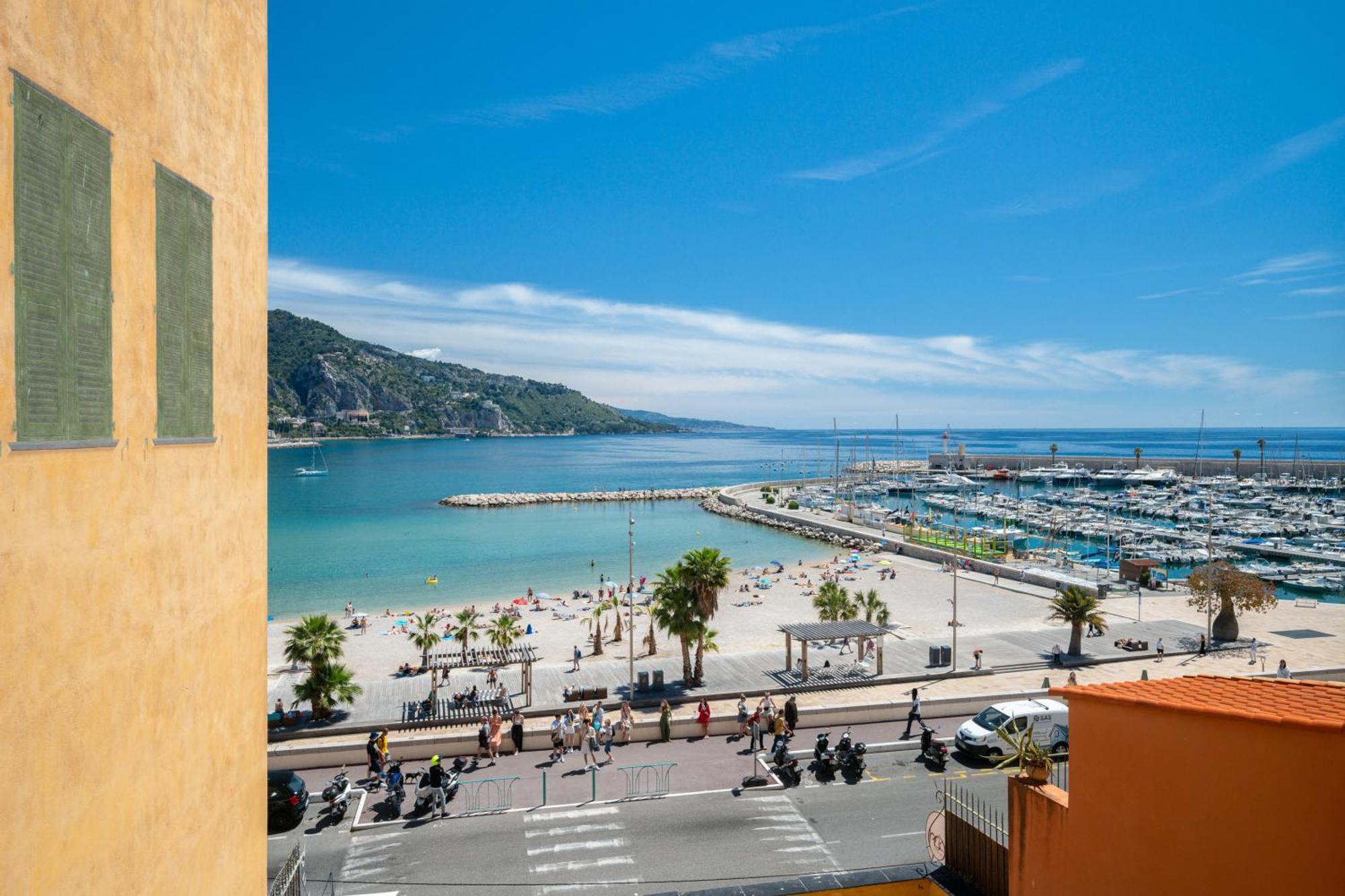 Les Sablettes - Bord De Mer - Vieille Ville - Parking Prive Menton Luaran gambar
